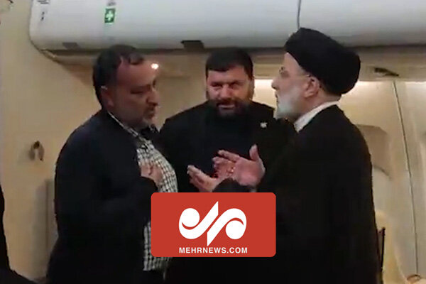 تصاویری از دیدار سردار شهید سیدرضی موسوی با رییس‌جمهور