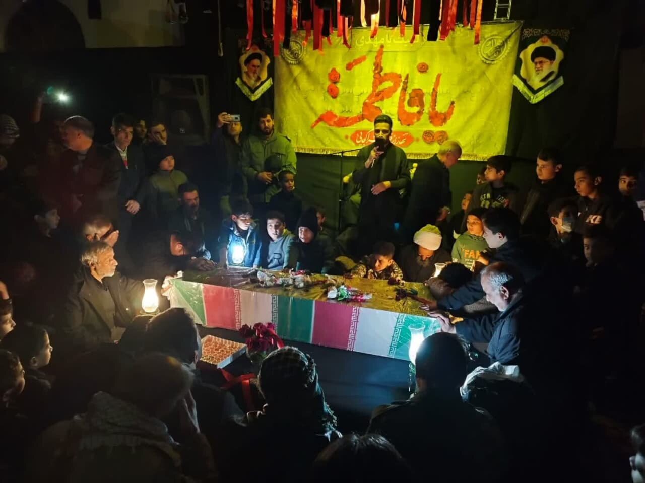 عزاداری حضرت زهرا(س) باحضور پرشور نوجوانان کاخکی