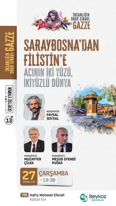 Türkiye'de Gazze konulu panel düzenlenecek