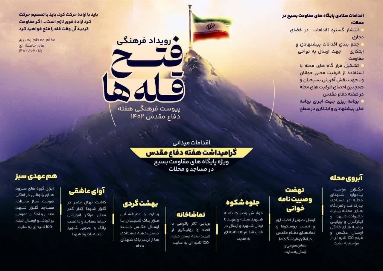 رویداد فرهنگی « فتح قله‌ها» در مازندران اجرا شد