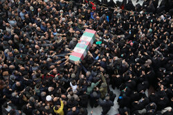تہران میں شہید جنرل موسوی کی تشییع جنازہ، عوام کی بھرپور شرکت