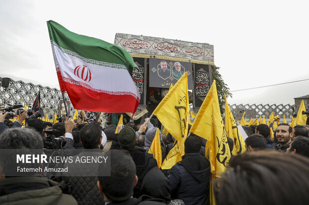 Funeral for Martyr Razi Mousavi