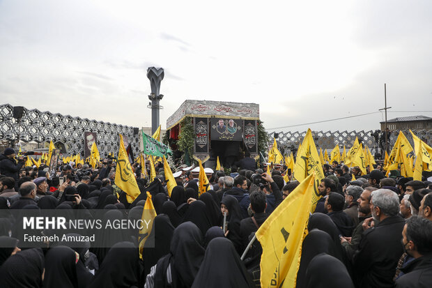 Funeral for Martyr Razi Mousavi