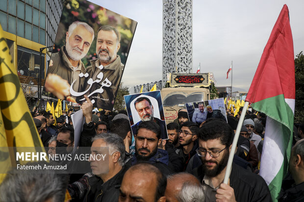 Funeral for Martyr Razi Mousavi