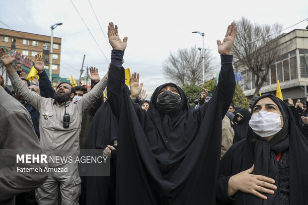 Funeral for Martyr Razi Mousavi