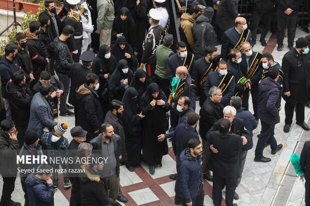 تہران میں شہید جنرل موسوی کی تشییع جنازہ، عوام کی بھرپور شرکت

