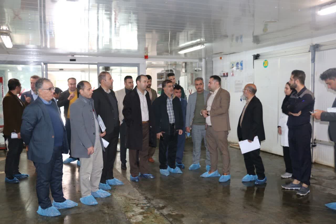 حضور مدیران صنایع تبدیلی منطقه4 کشوری ازپروژههای کشاورزی کردستان