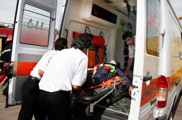 ۶ مصدوم و یک فوتی در تصادف ۲خودرو با مانع در بزرگراه خرازی اصفهان