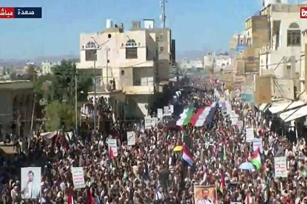 بیانیه راهپیمایی عظیم یمنی‌ها در صعده در حمایت از غزه