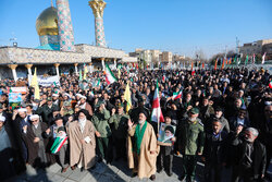 مراسم گرامیداشت حماسه نهم دی ماه در همدان