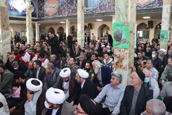 مراسم بزرگداشت یوم‌الله ۹ دی در زنجان