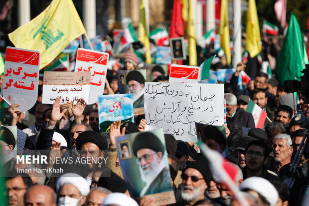 مراسم گرامیداشت حماسه نهم دی ماه در همدان