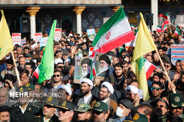 مراسم گرامیداشت حماسه نهم دی ماه در همدان