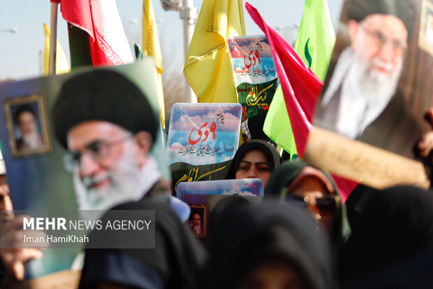 مراسم گرامیداشت حماسه نهم دی ماه در همدان