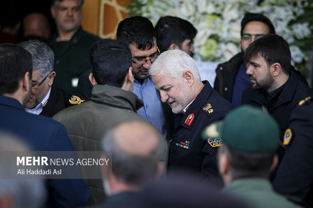 سردار سید کمال هادیان فر در مراسم بزرگداشت سردار شهید سید رضی موسوی حضور دارد