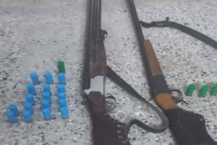 دو قبضه اسلحه شکاری در مناطق آزاد شهرستان سملقان کشف و ضبط شد