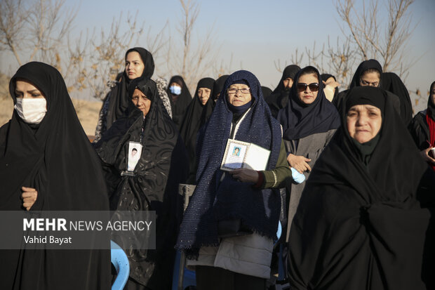 Planting trees by martyrs mothers in Mashhad
