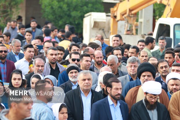 مراسم بزرگداشت حماسه یوم الله ۹ دی در آبادان