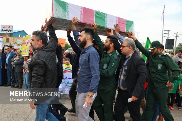 مراسم بزرگداشت حماسه یوم الله ۹ دی در آبادان