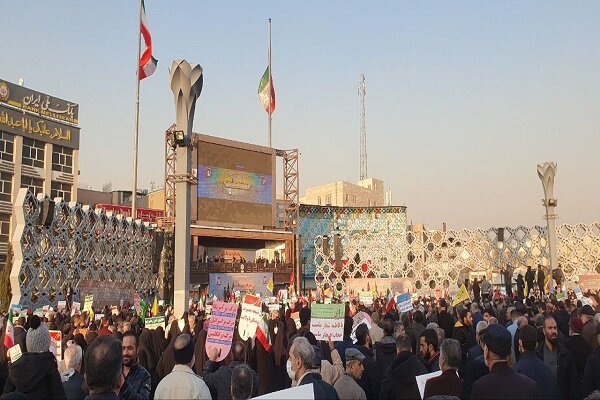 مراسم گرامیداشت سالروز حماسه ۹ دی برگزار شد