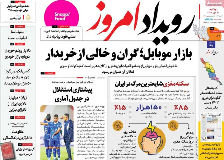 روزنامه های اصفهان
