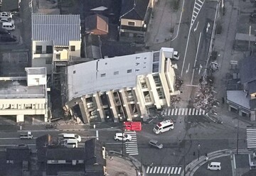 تعداد قربانیان زلزله ژاپن به ۳۰ نفر رسید