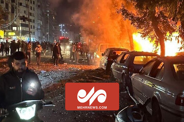 تصاویری از محل شهادت معاون دفتر سیاسی جنبش حماس در بیروت