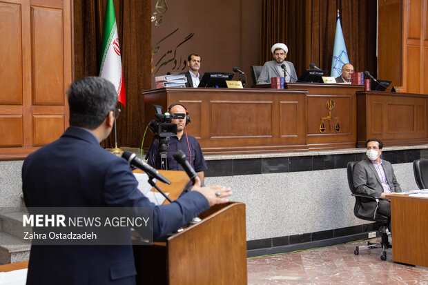 چهارمین جلسه دادگاه رسیدگی به اتهامات اعضای سازمان منافقین صبح امروز ۱۲ دی ۱۴۰۲ در شعبه یازدهم دادگاه کیفری یک استان تهران به صورت علنی برگزار شد