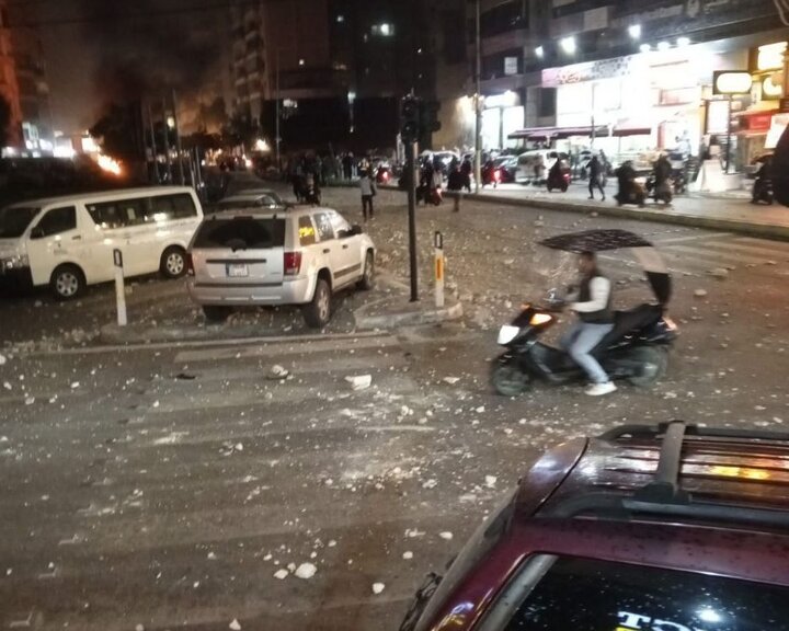 حمله پهپادی رژیم صهیونیستی به ضاحیه جنوبی بیروت+ فیلم