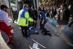 ۲ امدادگر هلال احمر در حادثه تروریستی کرمان شهید شدند
