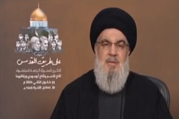 Nasrallah calls for massive participation in Quds day 