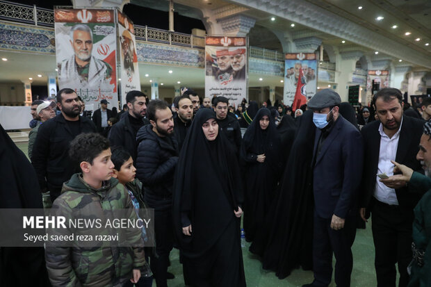 مراسم چهارمین سالگرد شهادت سردار حاج قاسم سلیمانی