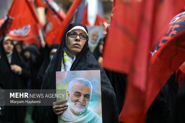 مراسم چهارمین سالگرد شهادت سردار حاج قاسم سلیمانی