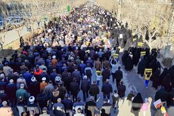 راهپیمایی مردم خراسان شمالی در محکومیت رژیم کودک‌کش صهیونیستی