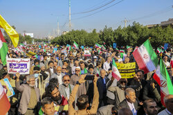 راهپیمایی مردم اهواز در محکومیت حادثه کرمان