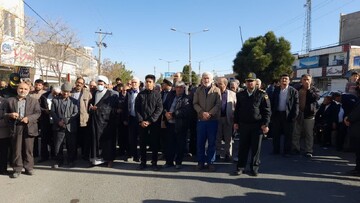 خروش مردم خوشاب در راهپیمایی محکومیت جنایت تروریستی کرمان