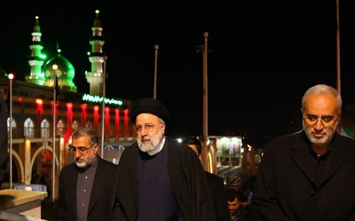 آیین تشییع شهدای حادثه تروریستی کرمان