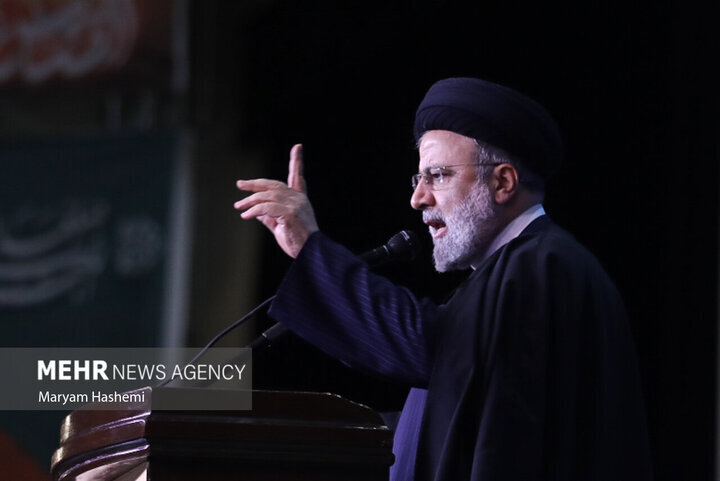 آیین تشییع شهدای حادثه تروریستی کرمان