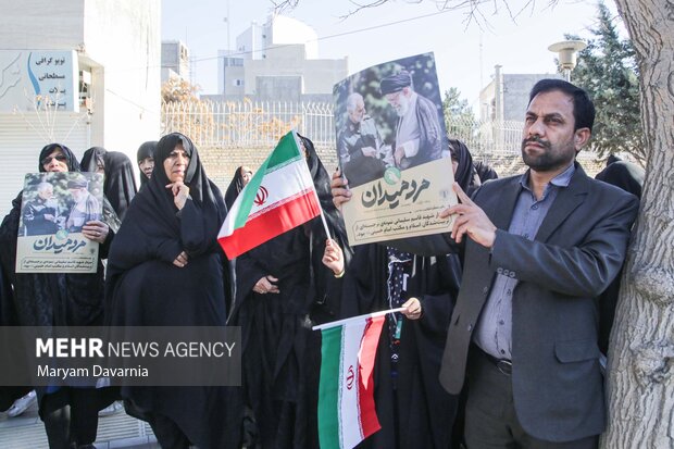 راهپیمایی مردم بجنورد در محکومیت حادثه کرمان