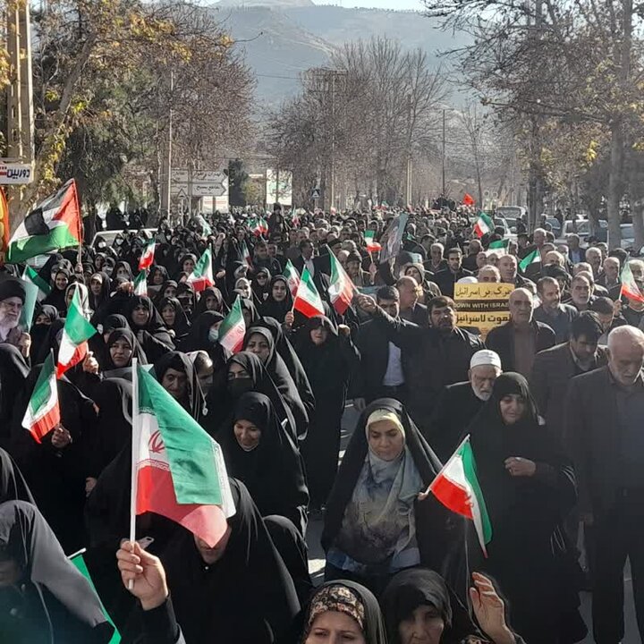 مردم لرستان حادثه تروریستی کرمان را محکوم کردند