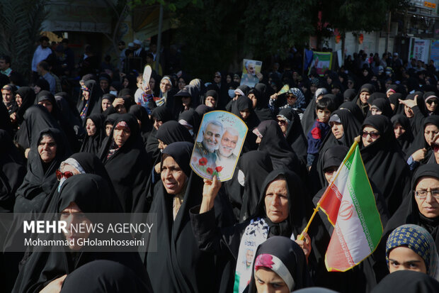 راهپیمایی بوشهری‌ها در محکومیت حمله تروریستی کرمان