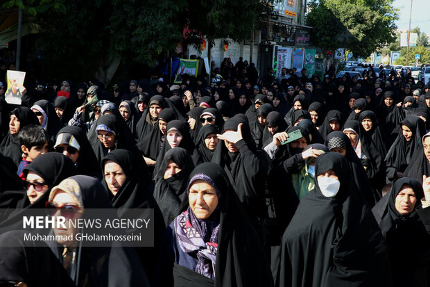 راهپیمایی بوشهری‌ها در محکومیت حمله تروریستی کرمان