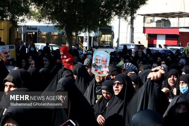 راهپیمایی بوشهری‌ها در محکومیت حمله تروریستی کرمان