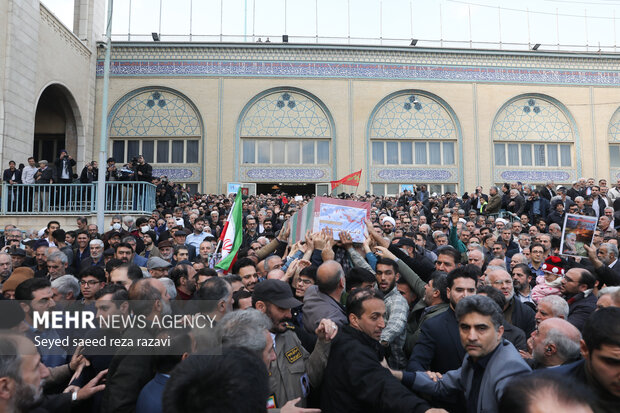 Marchers in Tehran denounce Kerman terrorist attack
