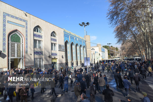 راهپیمایی مردم کرج در محکومیت جنایت تروریستی حادثه کرمان