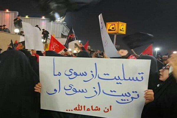 ورود پیکر شهید حادثه کرمان به تهران/چادر لباس رزم فائزه بود