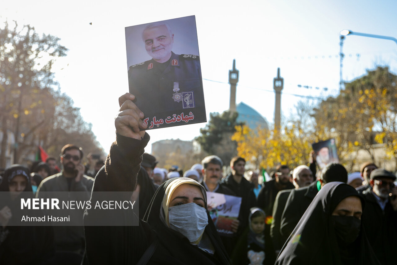 مراسم،سليماني،سردار،ادامه،مجاوران،ملائكه