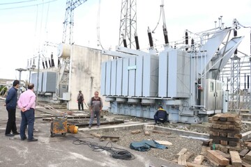 بهره‌برداری از پروژه ضروری انتقال برق در اهواز