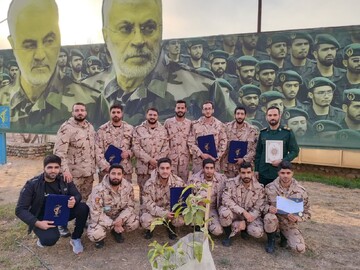 کسب مقام دوم مازندران در مسابقات مهارتی کارکنان وظیفه سپاه