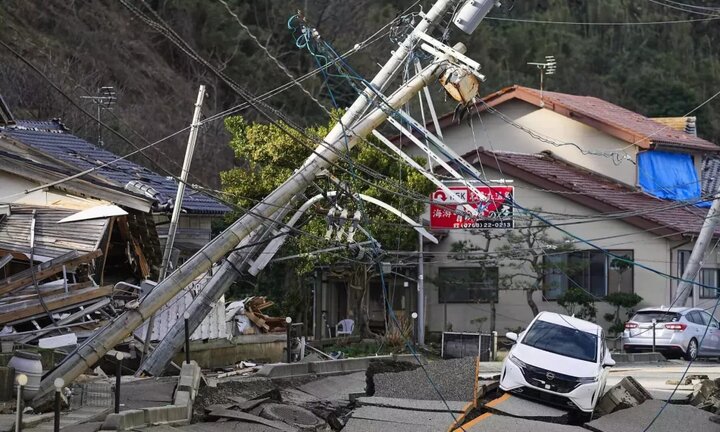 شمار قربانیان زلزله شب سال نو ژاپن از ۱۰۰ نفر عبور کرد